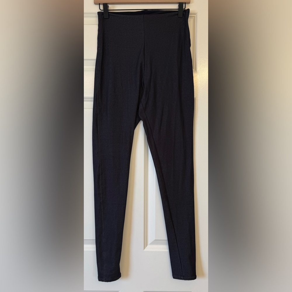 Commando Black Textured Leggings